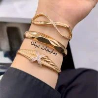 پارت جدیدوجذاب بنگل های دستبندی ژوپینگ طرح آترینا|بدلیجات|مشهد, احمدآباد|دیوار