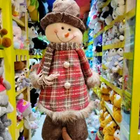 بابا نوئل عروسک کریسمسی آدم برفی بابانوئل کریسمس