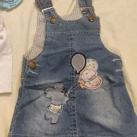 چنددست لباس کودک که چندتاش نو هستش استفاده نشده