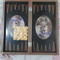 تخته نرد و شطرنج قدیمی عتیقه|کلکسیون اشیاء عتیقه|فولادشهر, B4|دیوار