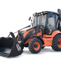 راننده بیل بکهو و کمپرسی شش چرخ