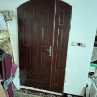 درب دو لت و یک لت چوبی