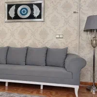 آباژور پایه استیل ، تابلو  دور استیل، در حد نو