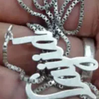 گردنبند نقره عیار 925