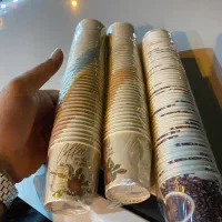 پخش لیوان قهوه و نایلون دسته دار|ظروف نگهدارنده، پلاستیکی، یکبارمصرف|ساری, |دیوار