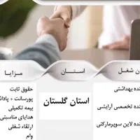 بازاریاب در شرکت پخش طبیعت زنده(سینره)