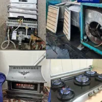 تعمیر اجاق گاز کولر آبی بخاری و آبگرمکن در محل