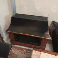 بخاری طرح شومینه کاملا سالم