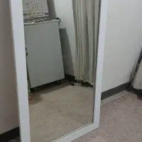 آینه قدی تمام ام دی اف سفید
