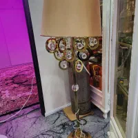 آباژور استیل ال ای دی خور طلایی