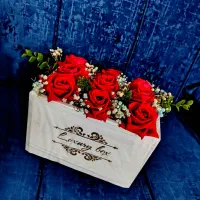 دسته گل مصنوعی|گل مصنوعی|ساوه, |دیوار