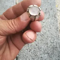 انگشتر دور نجف سنگ اصلی رکاب کار دست