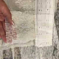 پرده تور ترک حاشیه سرخود،پرده مخمل و اتاق خواب|پرده، رانر، رومیزی|کرج, فاز ۳ مهرشهر|دیوار