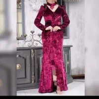 لباس مخملی مجلسی مدل ماهی نو|لباس|تبریز, |دیوار