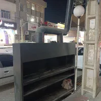 منقل زغالی جگرکی کبابی چرخ دار فروشی