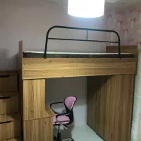 سرویس خواب کودک و نوجوان طبقاتی|تخت و سرویس خواب|هشتگرد, شهرک بعثت|دیوار