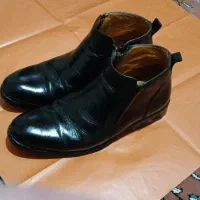 نیم بوت چرم گاوی برند کلارک
