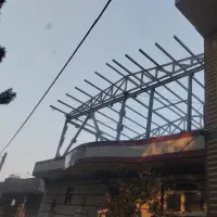 جوشکاری و نصب شیروانی و تخریب ساختمان