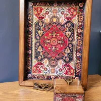 ست چوبی پذیرایی|صنایع دستی و سایر لوازم تزئینی|شاهین‌شهر, طالقانی|دیوار