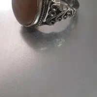 انگشتر عقیق نقره دست ساز
