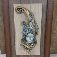 تابلو برجسته مجسمه زن