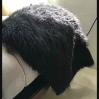 خز مشکی. خز خارجی. پارچه خر. شال مبل