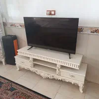 فروش میزتلوزیون وبوفه باهم یک میلیون مقطوع|بوفه، ویترین، کنسول|تنکمان, |دیوار