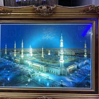 تابلوی مدینه منوره بسیار زیبا