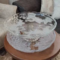 شیرینی خوری کریستال  ست زیر و‌ رو سوگا ژاپن
