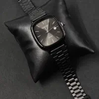 ساعت مردانه کاسیو گردنبند کارتیر ست مشکی