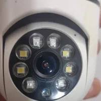 دوربین لامپی چرخشی ۳۶۰ درجه دید درشب