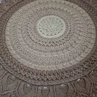 فرشینه مکرومه|فرش|اصفهان, تیران|دیوار