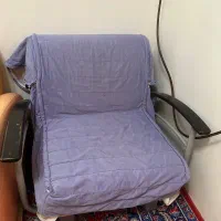 دو تخت یک نفره مبل شو (تخت خواب شو)|تخت و سرویس خواب|طالقان, |دیوار