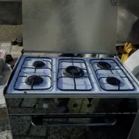 گاز۵شعله طرح فر سالم فقط ۲۵۰۰مفت