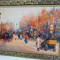 تابلو زیبا طرح پاریس