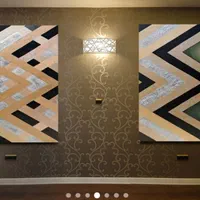 تابلو دکوراتیو نقاشی مدرن برجسته کار دست مدرن نقره|تابلو، نقاشی، عکس|تهران, حصارک|دیوار