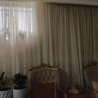پرده پذیرایی حریر