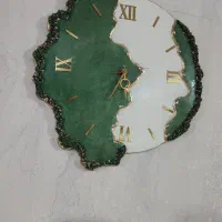 ساعت دست ساز رزینی|ساعت دیواری و تزئینی|اصفهان, ملکشهر|دیوار
