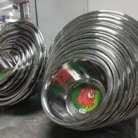 آبکش استیل ، لگن استیل ، آبکش و لگن