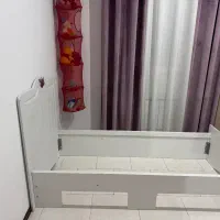 تخت نوجوان (نود سانت دردومتر) باتشک|تخت و سرویس خواب|پردیس, فاز ۱۱|دیوار