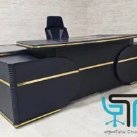 میز کریستال دپارتمان وزارت آریان استوانه ای ممبران|دفتر کار|کوهدشت, |دیوار