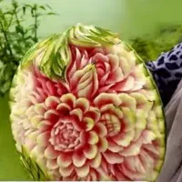 حکاکی کدو وهندوانه شب یلدا