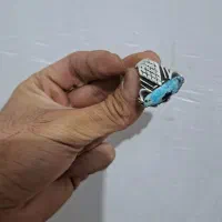 انگشتر نقره شجر و فیروزه|جواهرات|خرمدره, |دیوار