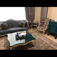 سرویس مبلمان کلاسیک باغذاخوری ۸نفره و میزTVو کنسول