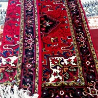 فرش دستبافت قالیچه خالچا تازه بافته شده۱/۵۰در ۲متر|فرش|تبریز, |دیوار
