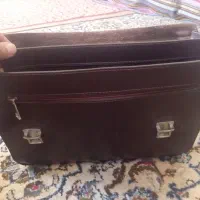 کیف زنانه بزرگ چرم درجه یک درحد نو|کیف، کفش، کمربند|یاسوج, |دیوار