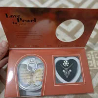 پک کامل مرواریدعشق(گردنبند،گوشواره وانگشتر‌