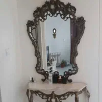 اینه کنسول برنز خالص