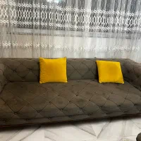 مبل راحتی چستر ۷ نفره طوسی