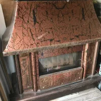 بخاری شومینه ای|بخاری، هیتر، شومینه|محمدشهر, شهرک پیام (مهرالبرز)|دیوار